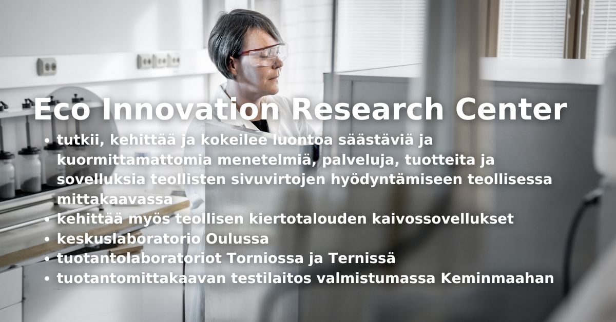 Tapojärven EcoInnovation Research Center