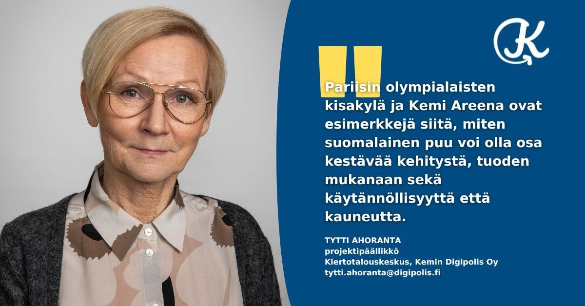 Tytti Ahoranta blogi Kemi Areena 