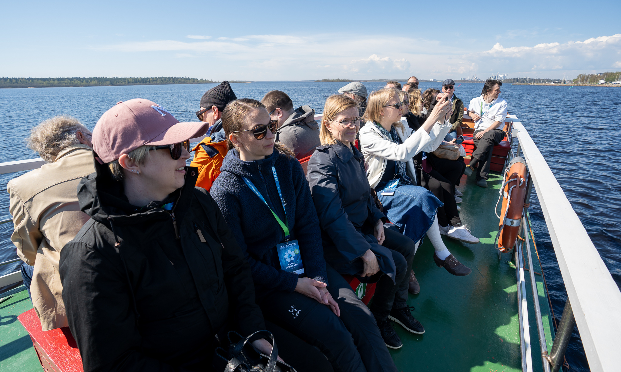 ACEF2024 -forumin kiertotalousretki järjestettiin tällä kertaa laivalla.